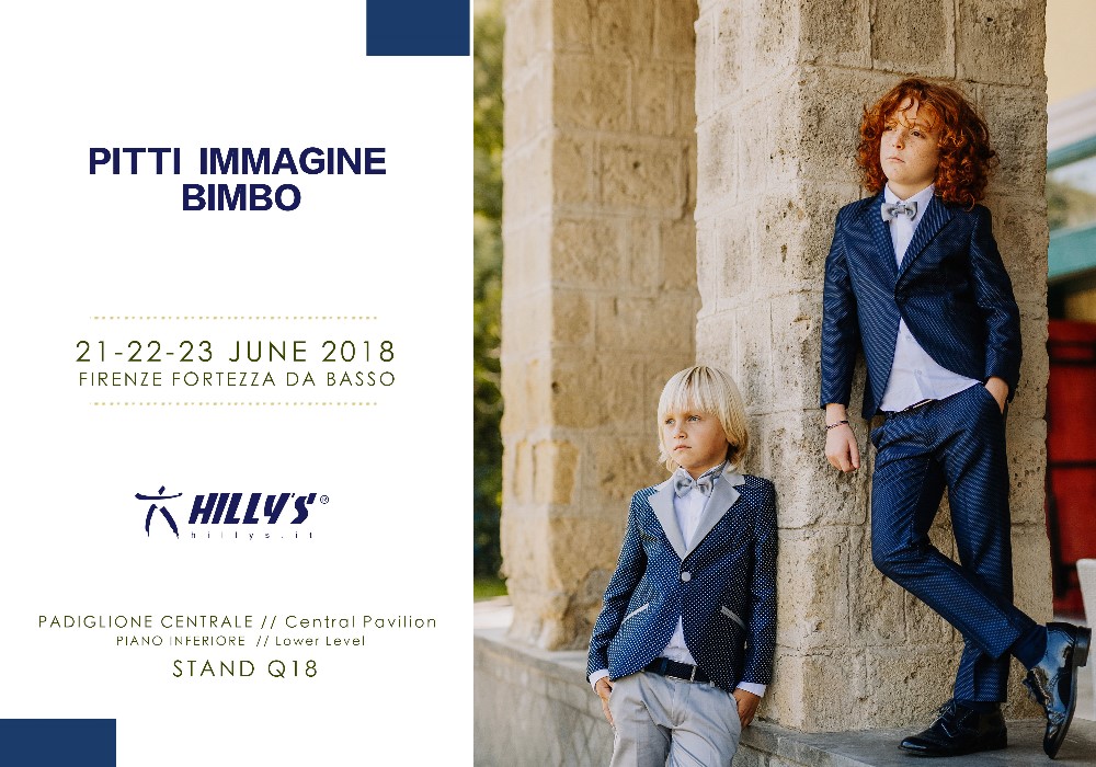 PITTI IMMAGINE BIMBO 
Firenze 21-23 Giugno 2018